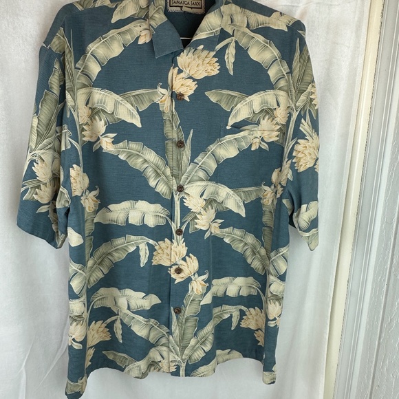 Men's Jamaica Jaxx Shirt 2XL 100% Silk - Picture 2 of 4